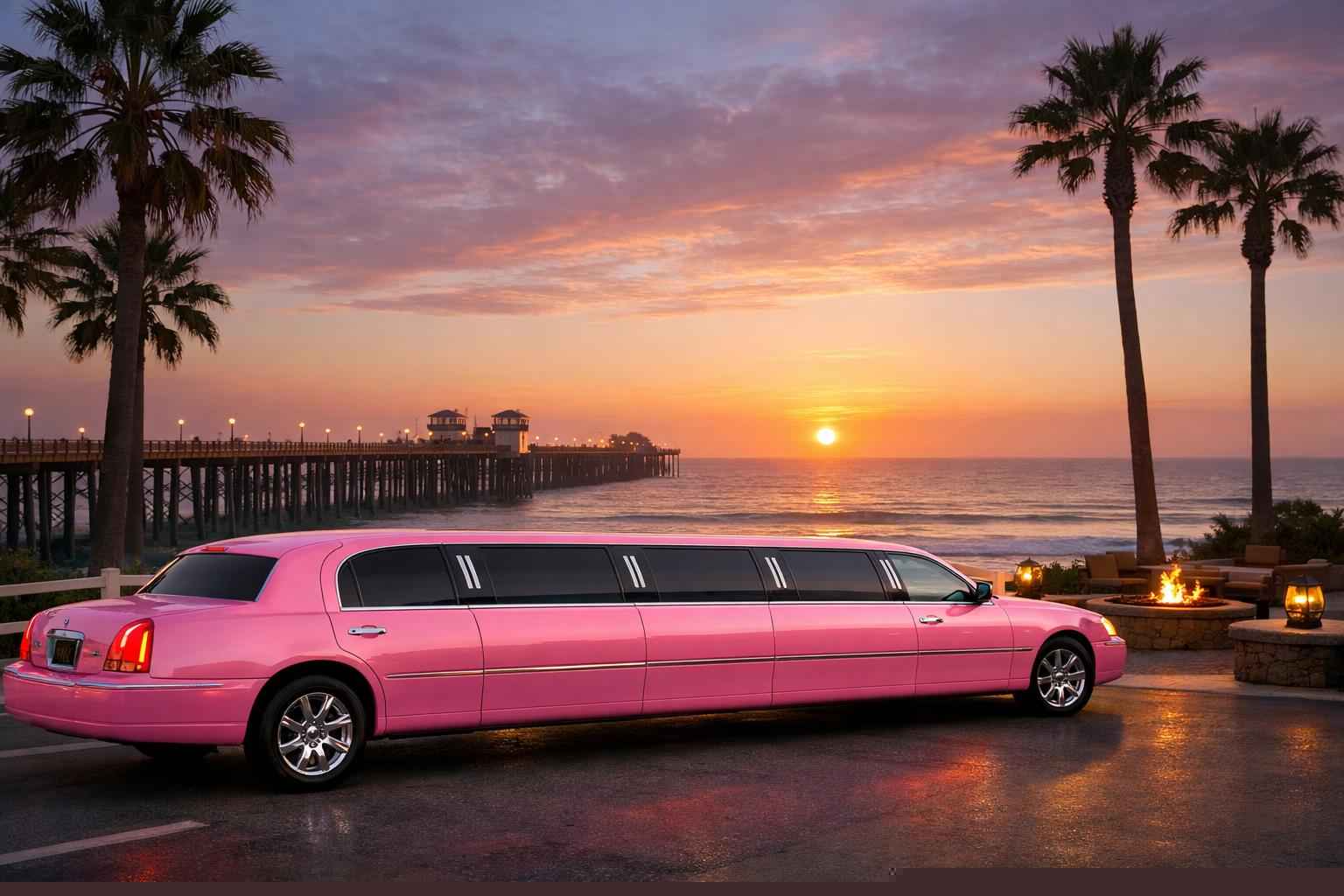 Pink Limo Rental Near Me Oceanside Ca