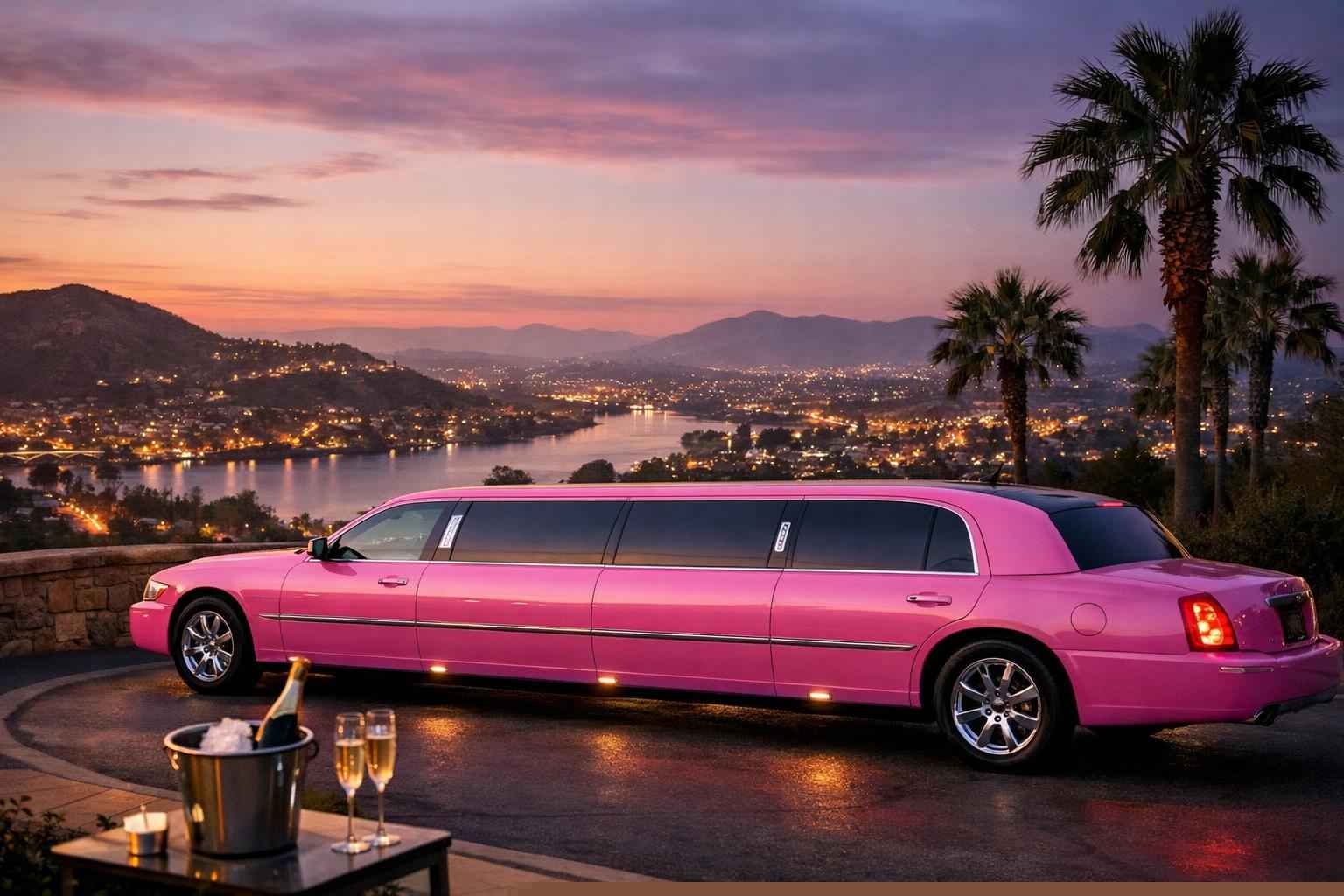 Pink Limo Rental Near Me San Marcos Ca