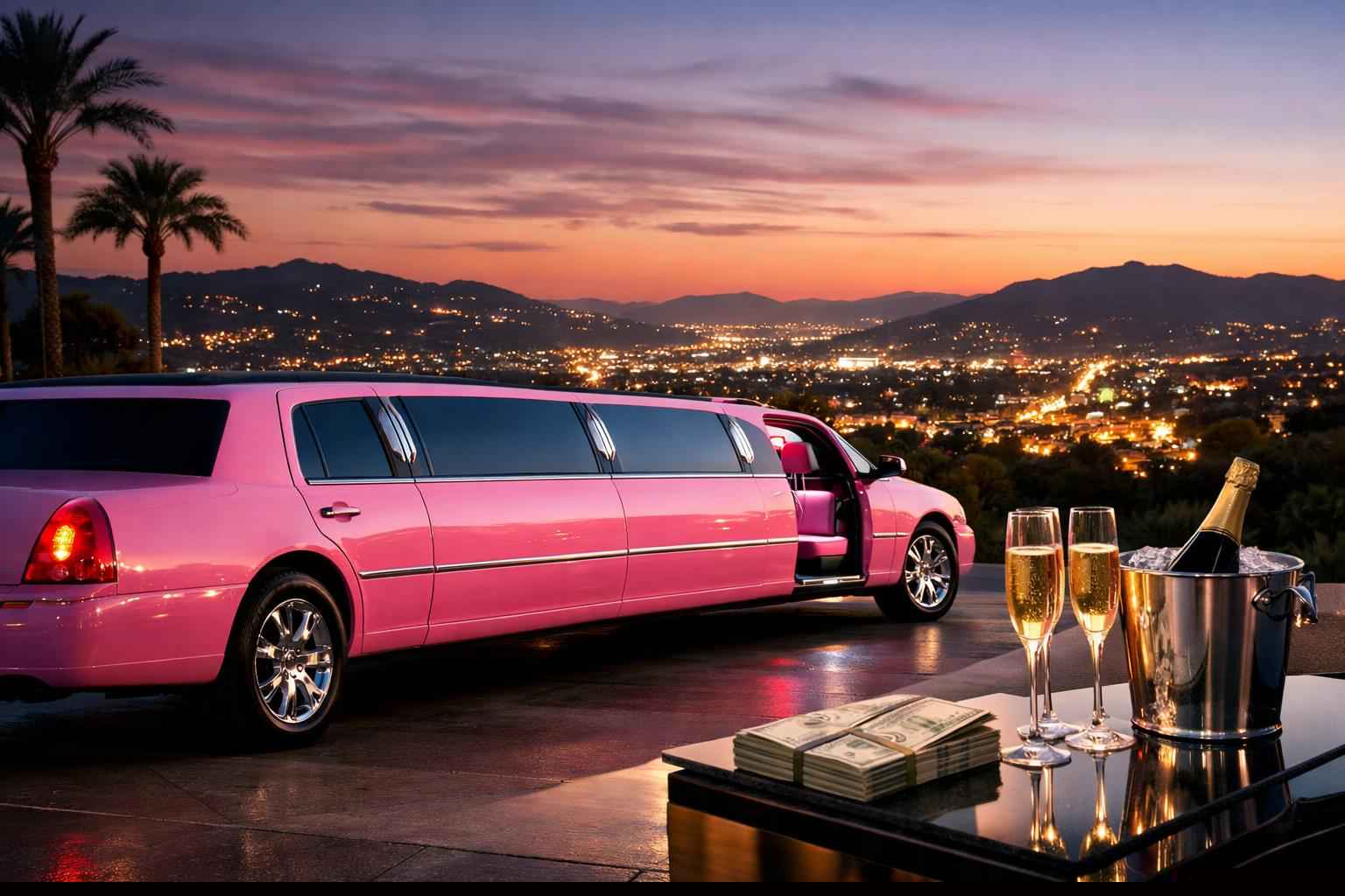 Pink Limo Rental Prices In Escondido Ca