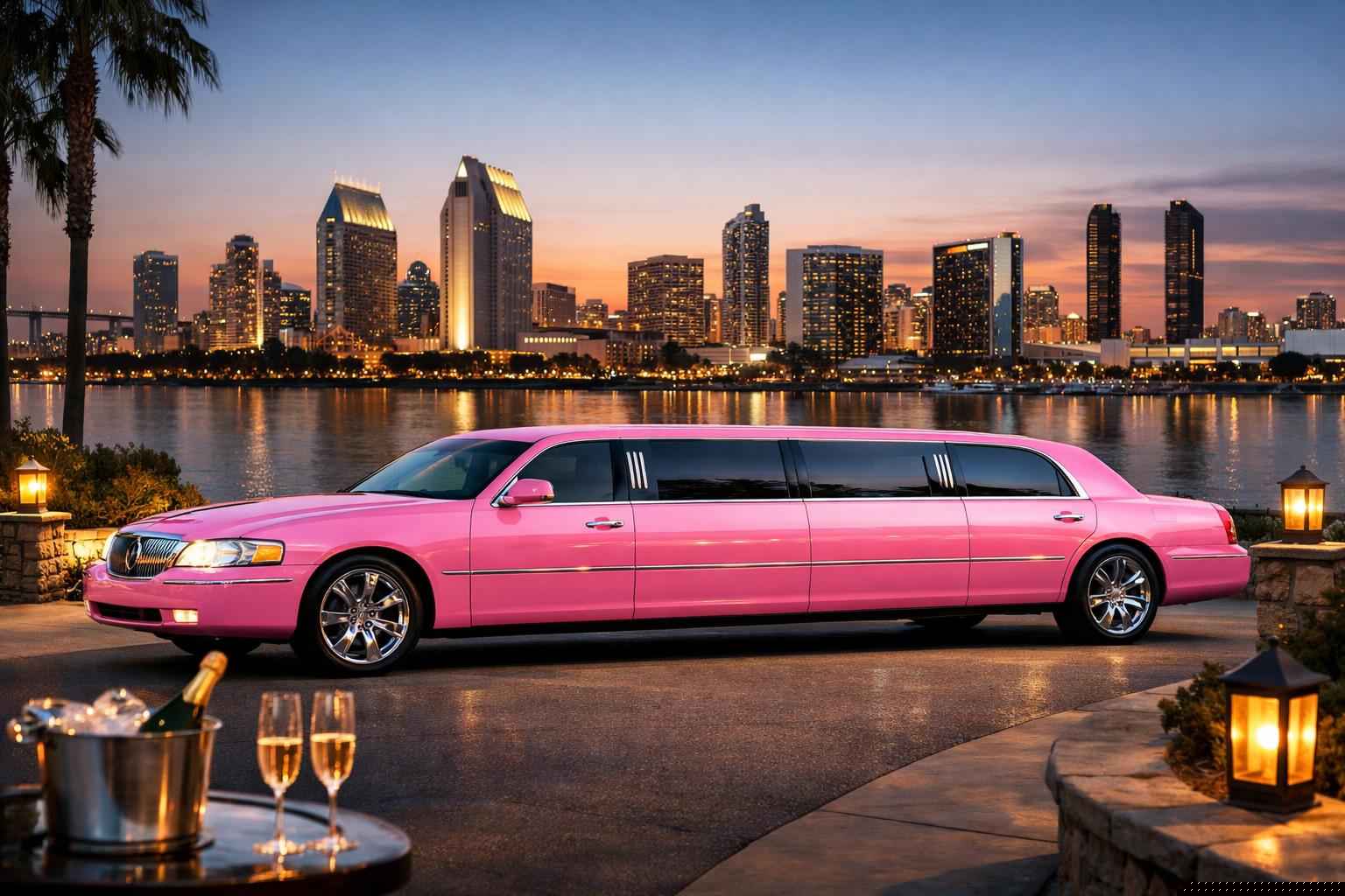 Pink Limo Rental In National City California Pink Limo Rental Prices In National City Ca