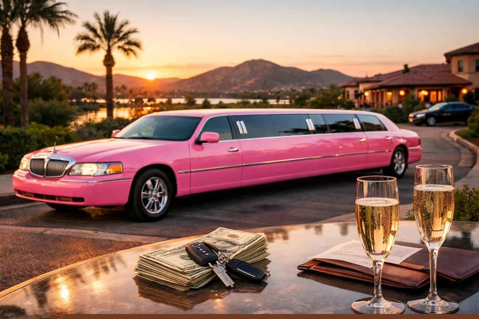 Pink Limo Rental Prices In Santee Ca