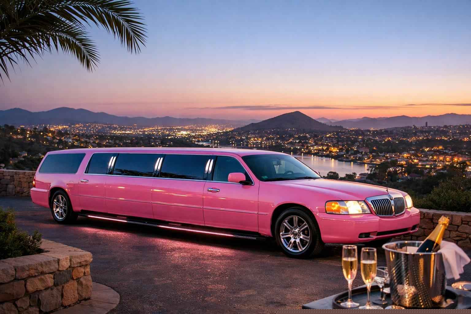 Pink Limo Rental San Marcos Ca