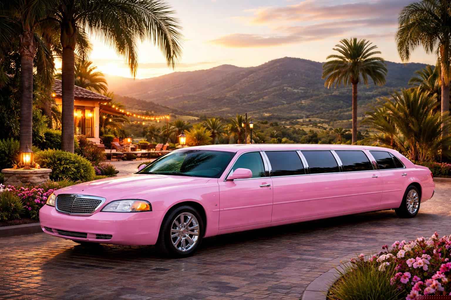 Pink Limo Rental In Alpine California Pink Limo Rental Services In Alpine California