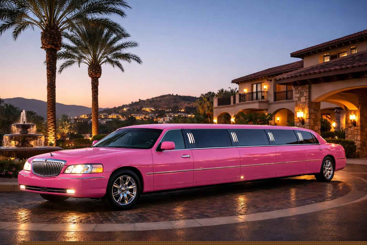 Pink Limo Rental Services In El Cajon California