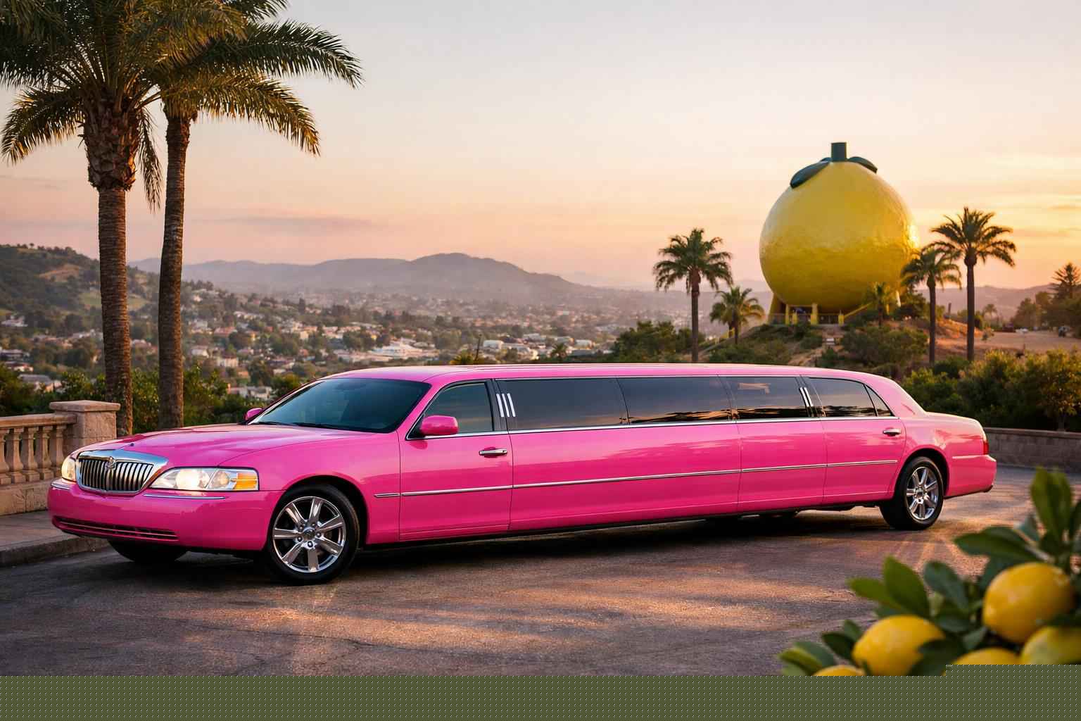 Pink Limo Rental In Lemon Grove California Pink Limo Rental Services In Lemon Grove California