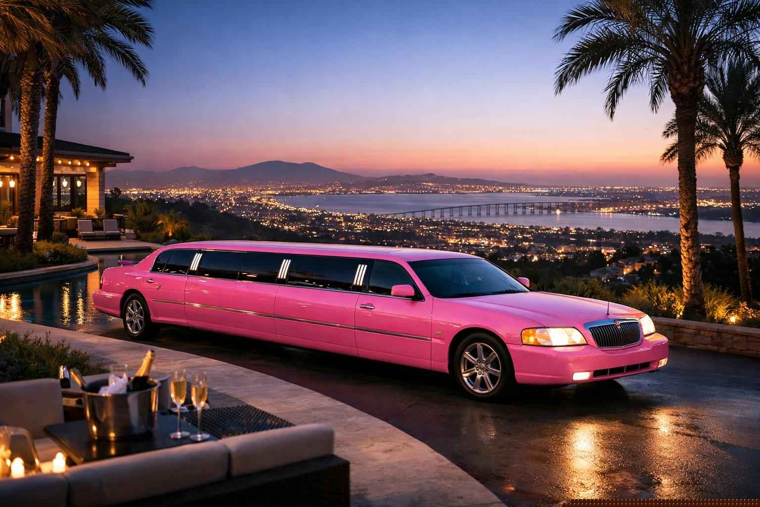 Pink Limo Service Chula Vista Ca