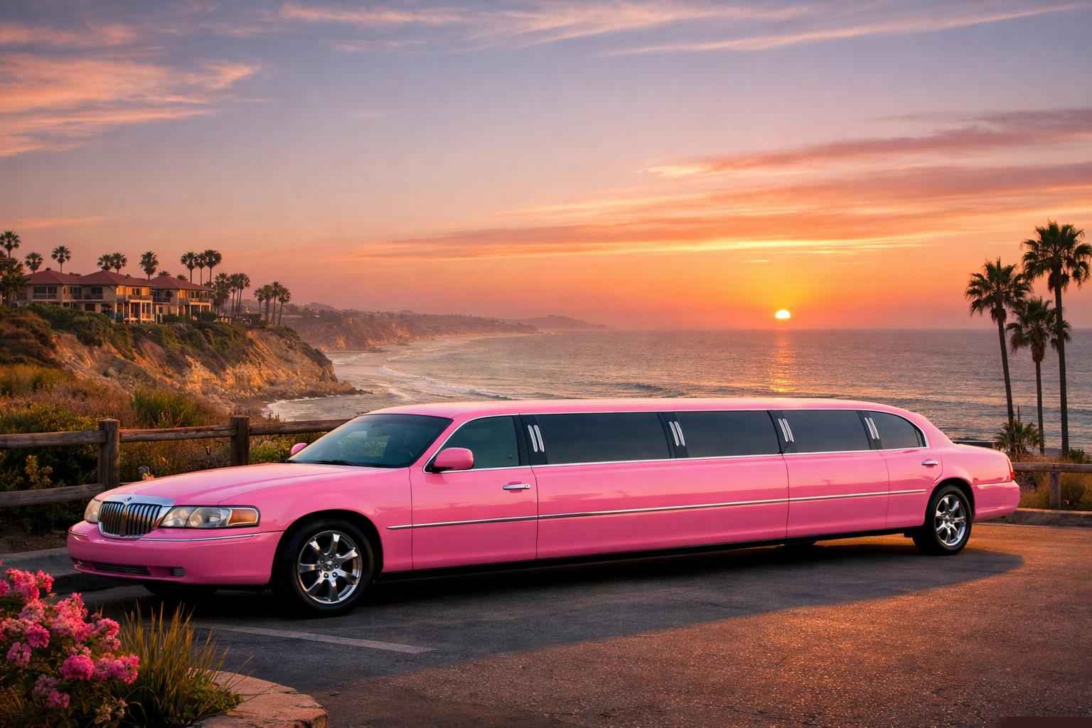 Pink Limo Service Encinitas Ca
