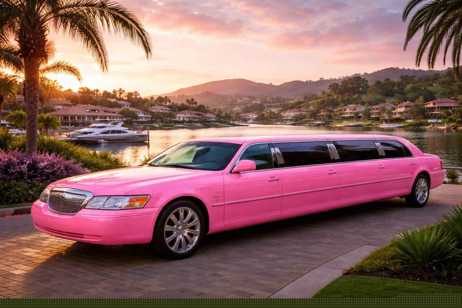 Pink Limo Service Lake San Marcos Ca