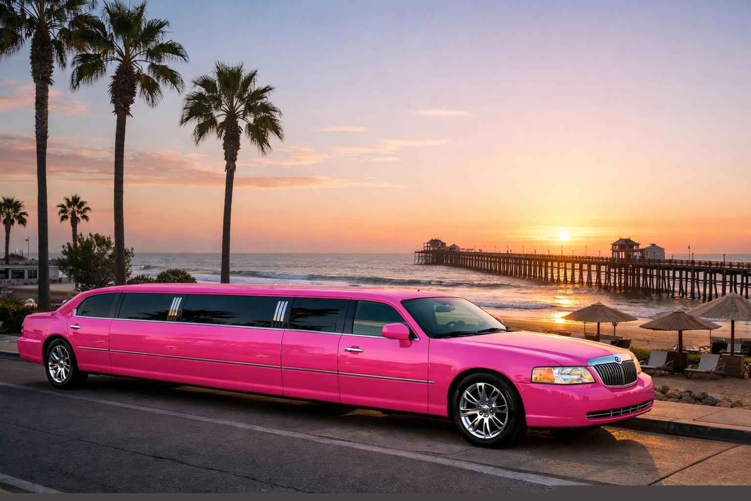 Pink Limo Service Oceanside Ca
