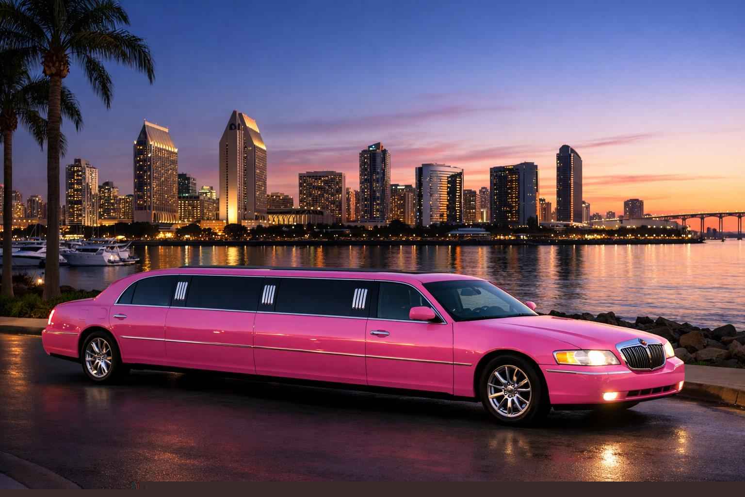 Pink Limo Service San Diego Ca