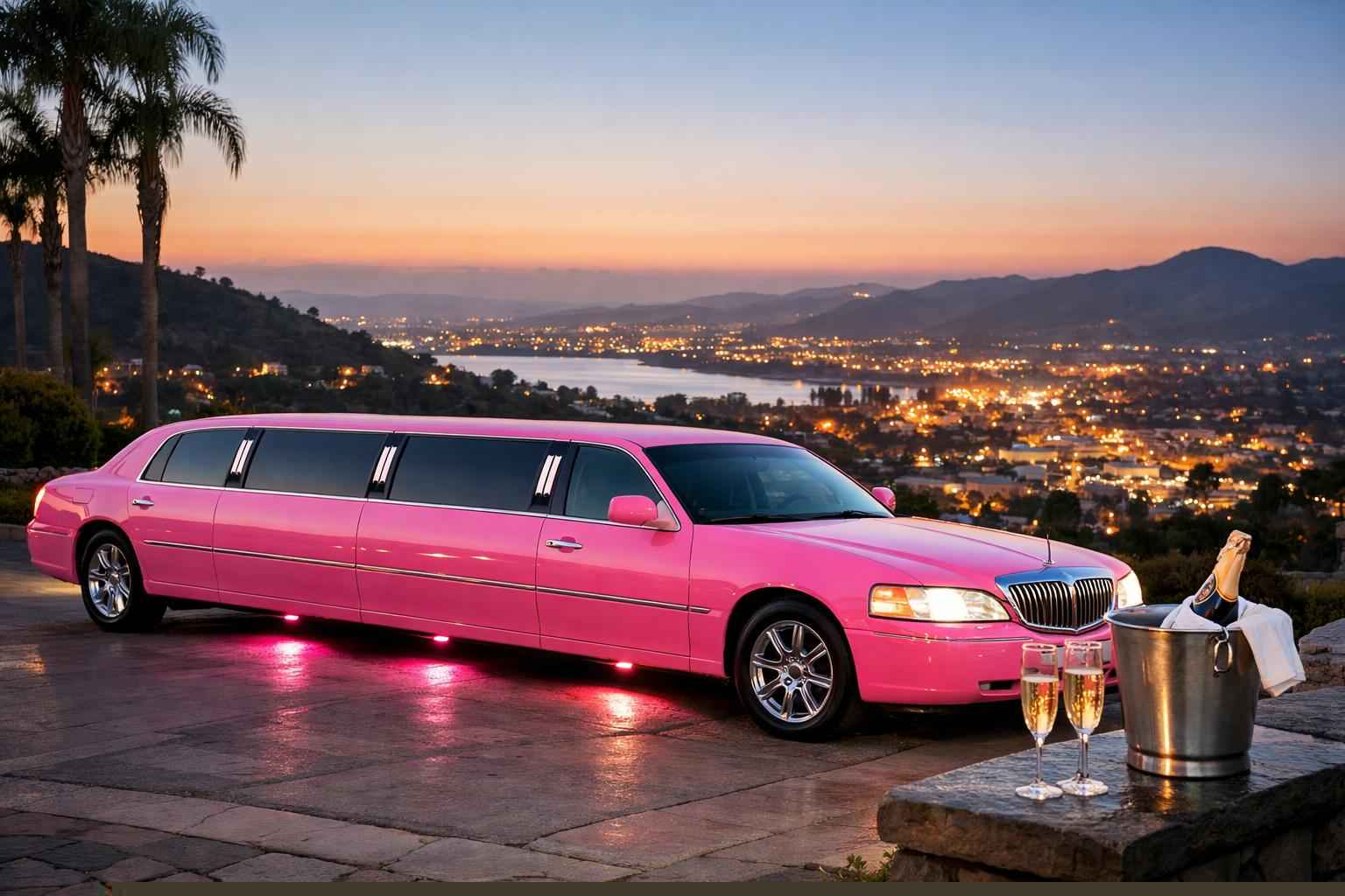 Pink Limo Service San Marcos Ca