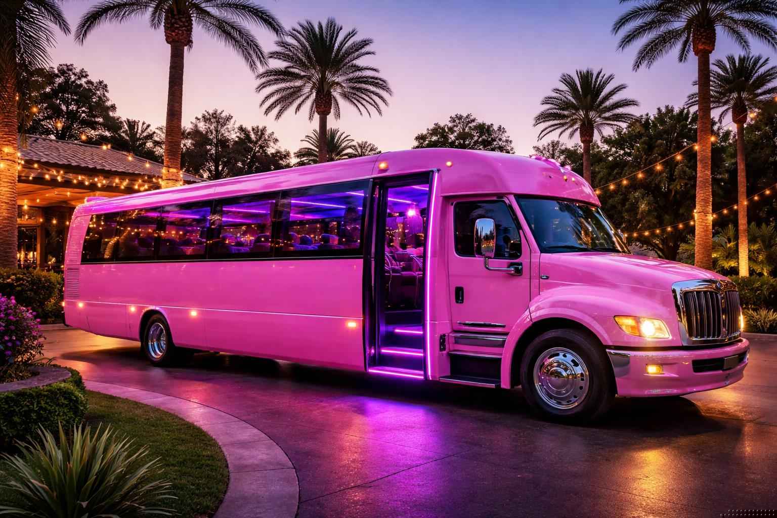 Pink Party Bus Service Jamul Ca