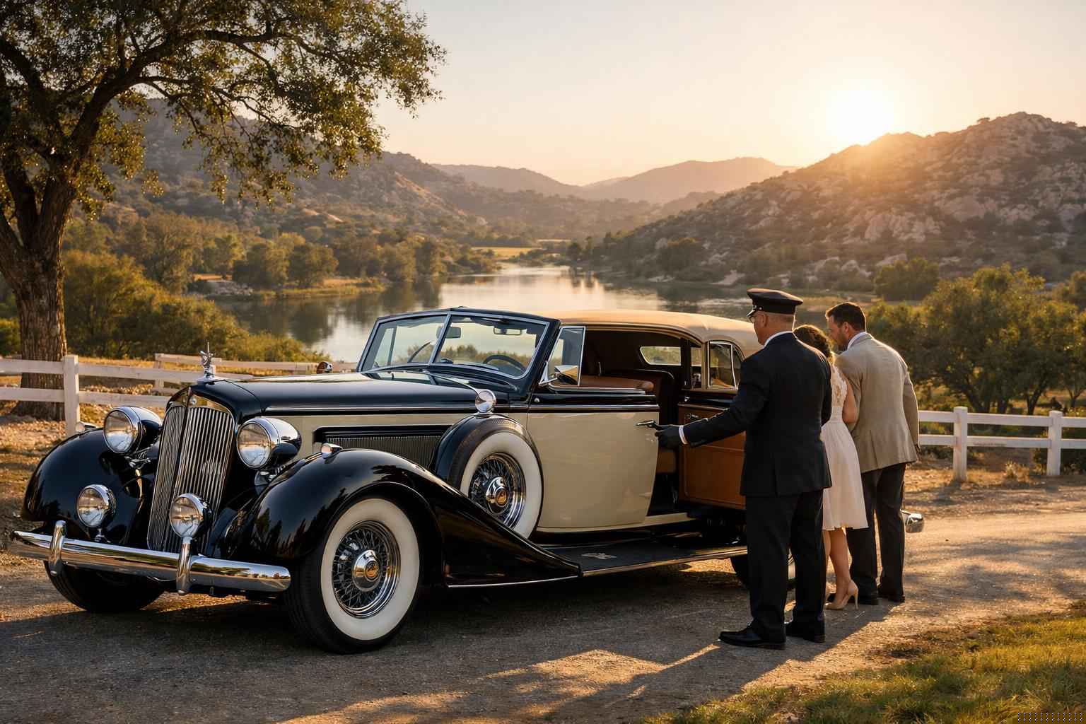 Poway California Antique Vehicle Rental With Driver