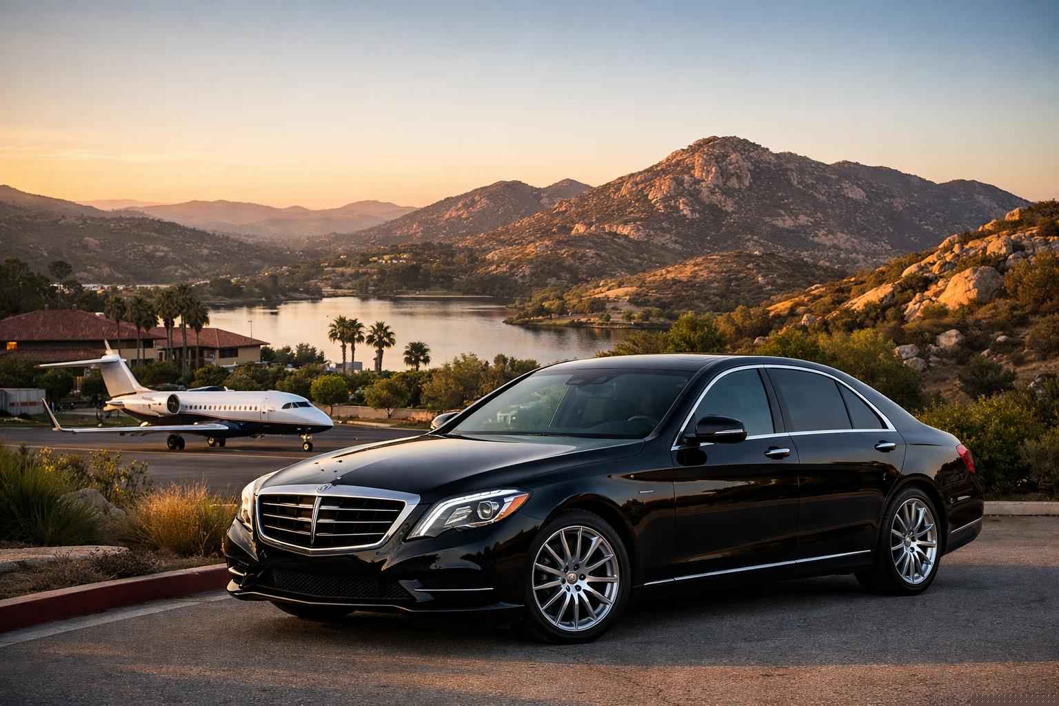 Black Car Service In Poway California Poway California Black Car Service