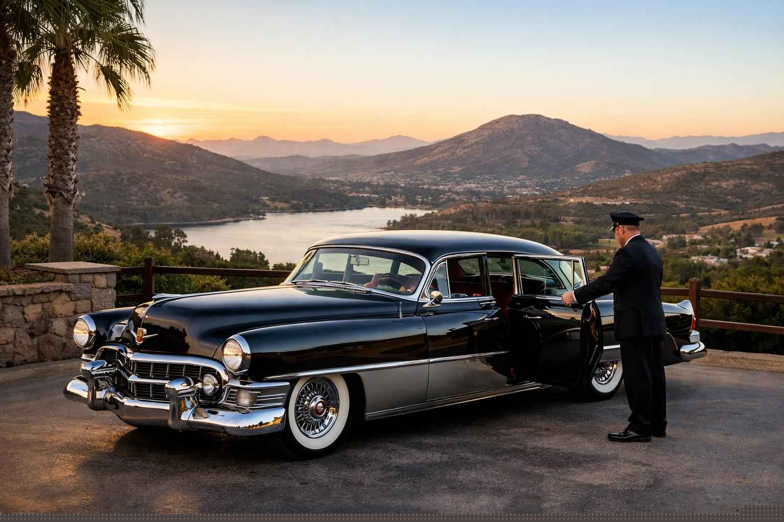 Poway California Classic Car Chauffeur Service