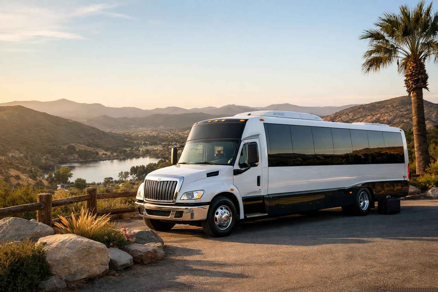 Shuttle Bus Rental In Poway California Poway California Shuttle Bus Rental