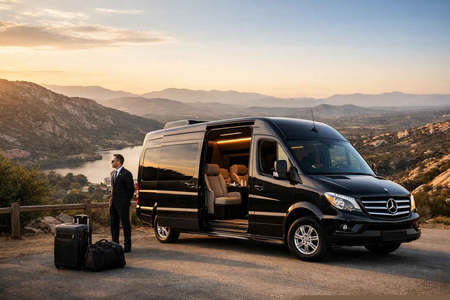 Sprinter Van Rental With Driver In Poway California Poway California Sprinter Van Rental With Driver