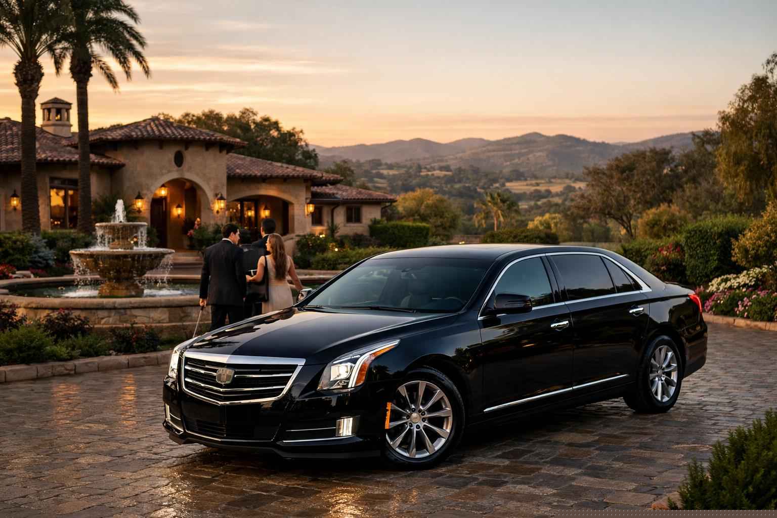 Rancho Santa Fe California Black Car Service