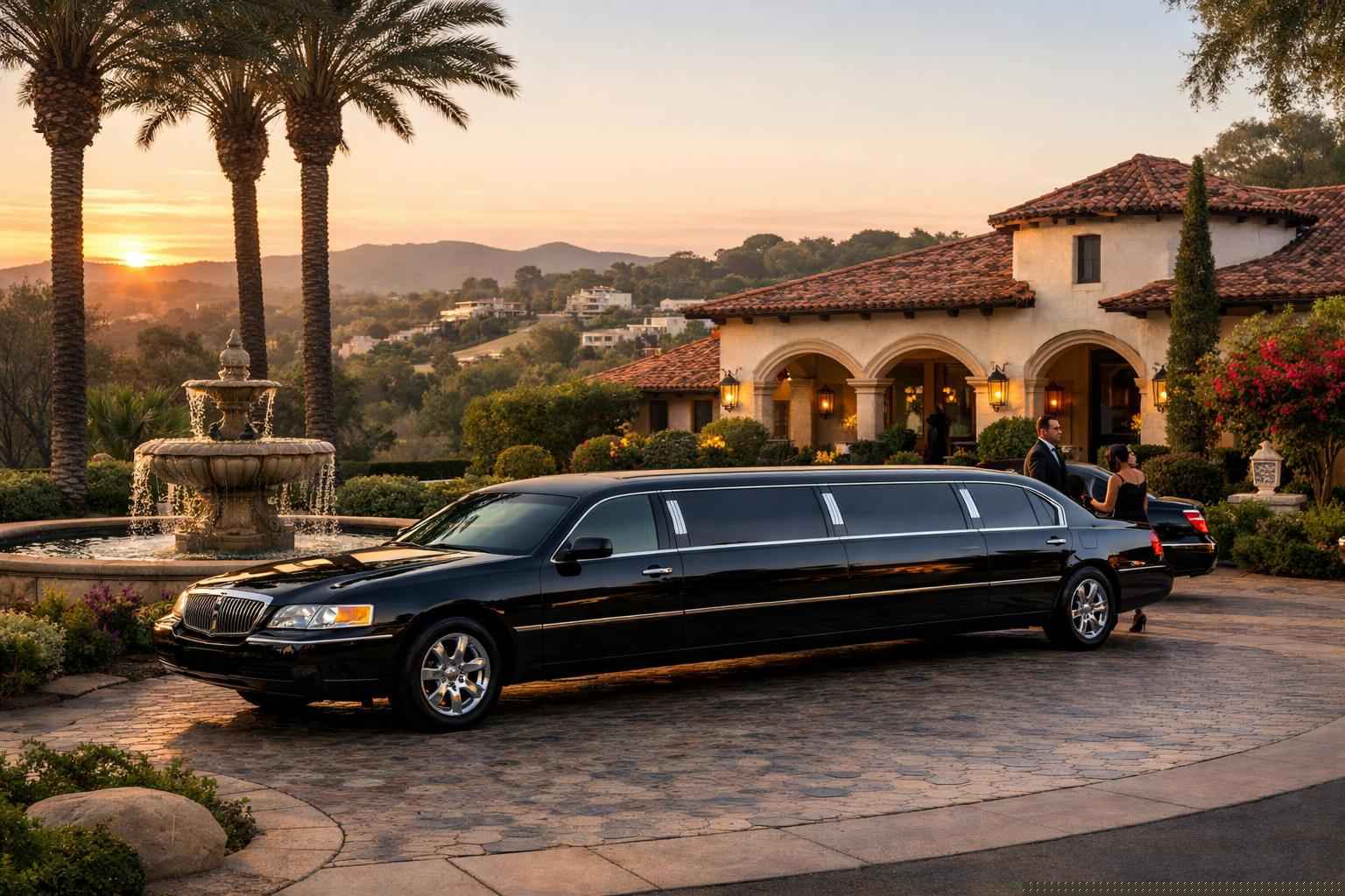 Limousine Service In Rancho Santa Fe California Rancho Santa Fe California Limousine Service