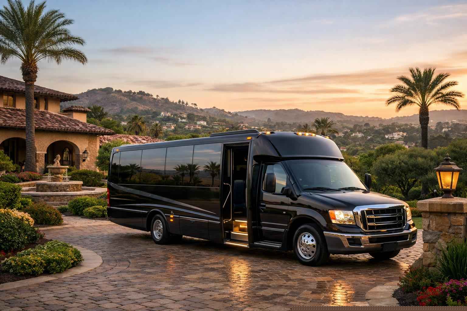 Shuttle Bus Rental In Rancho Santa Fe California Rancho Santa Fe California Shuttle Bus Service