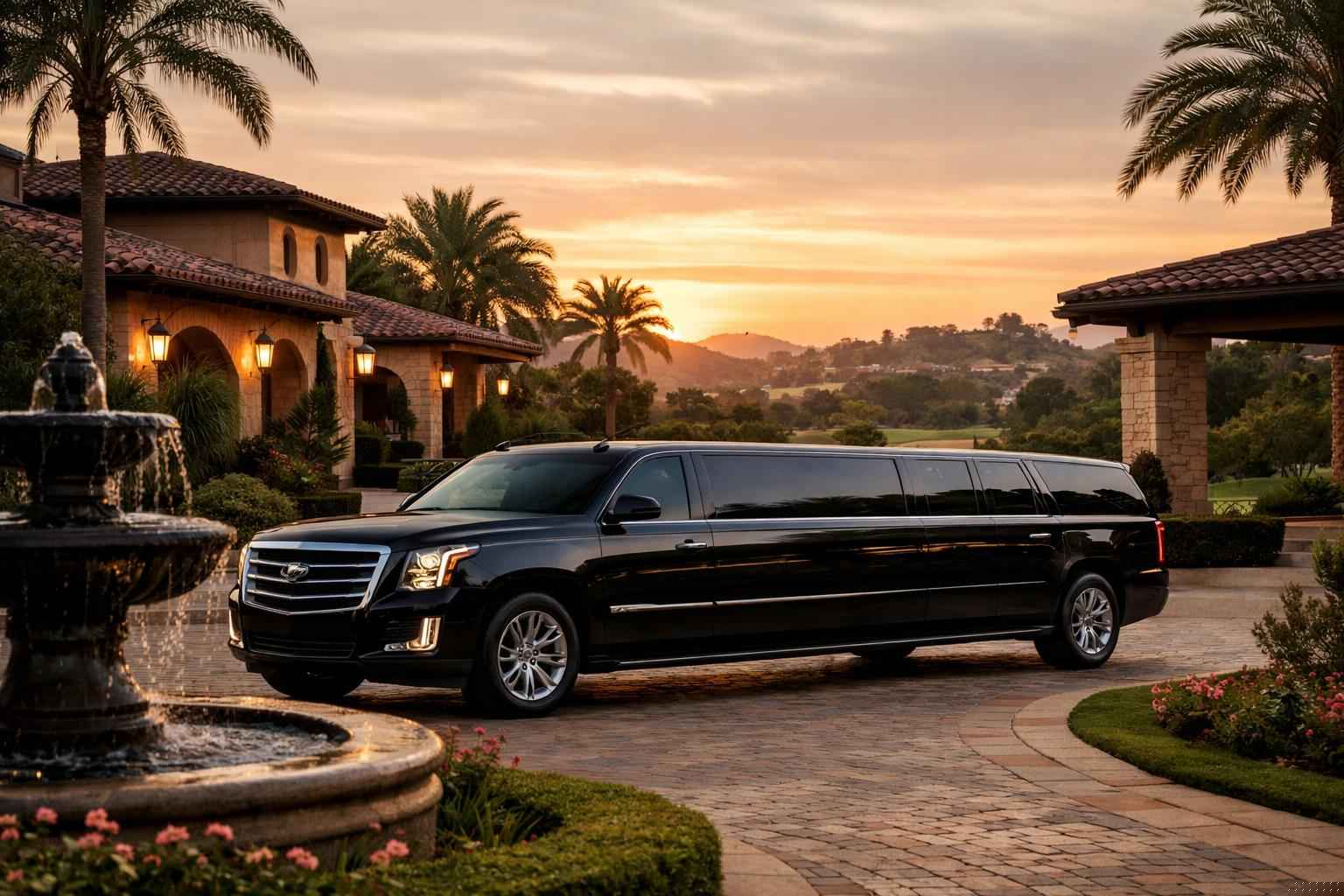 Suv Limousine In Rancho Santa Fe California Rancho Santa Fe California Suv Limo Service