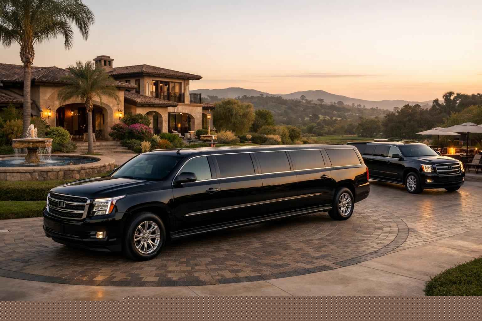 Suv Limousine In Rancho Santa Fe California Rancho Santa Fe California Suv Limousines