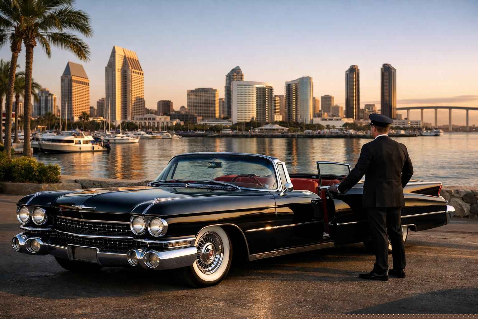 San Diego Ca Classic Car Rental And Chauffeur Service