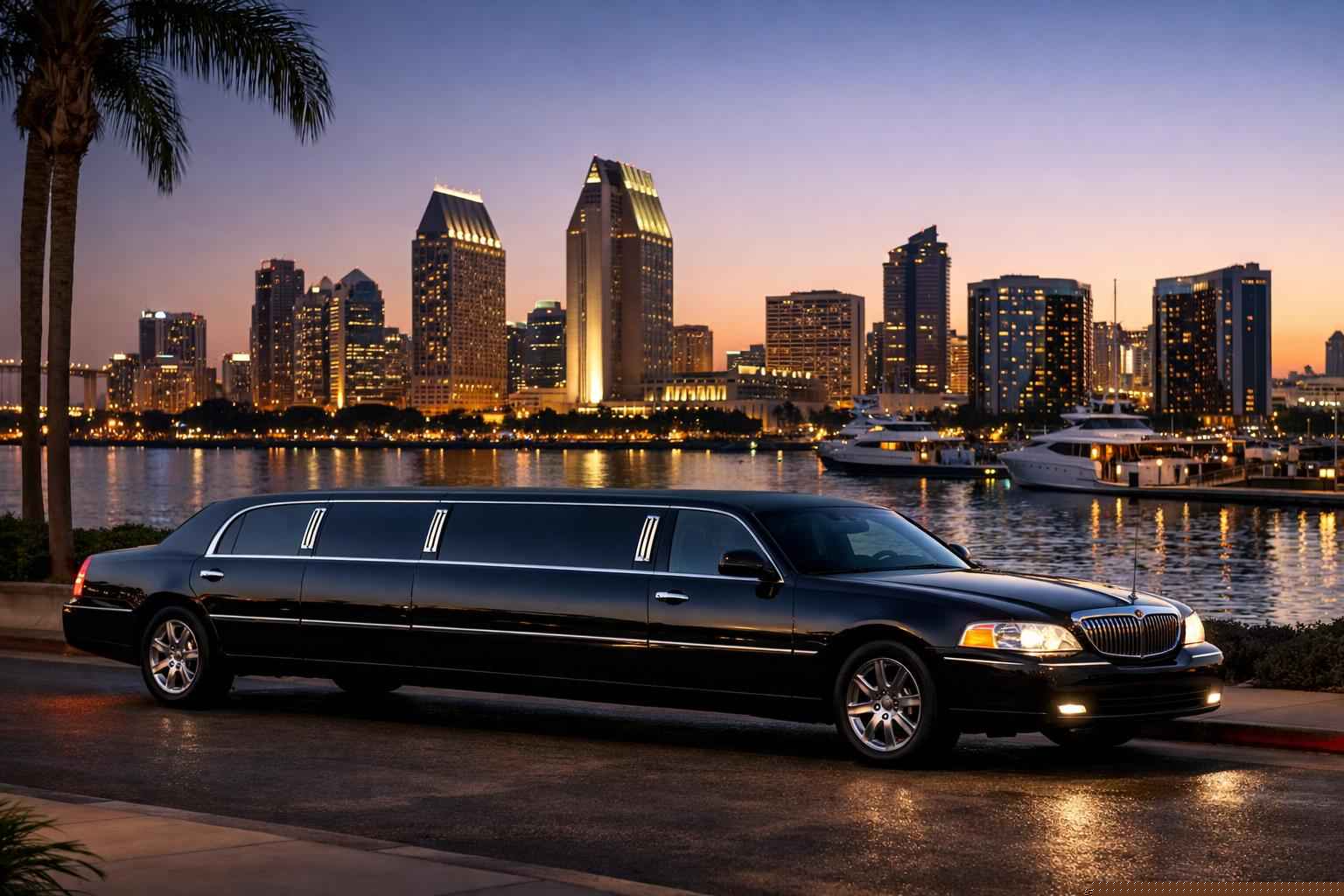 San Diego California Black Limo Rental