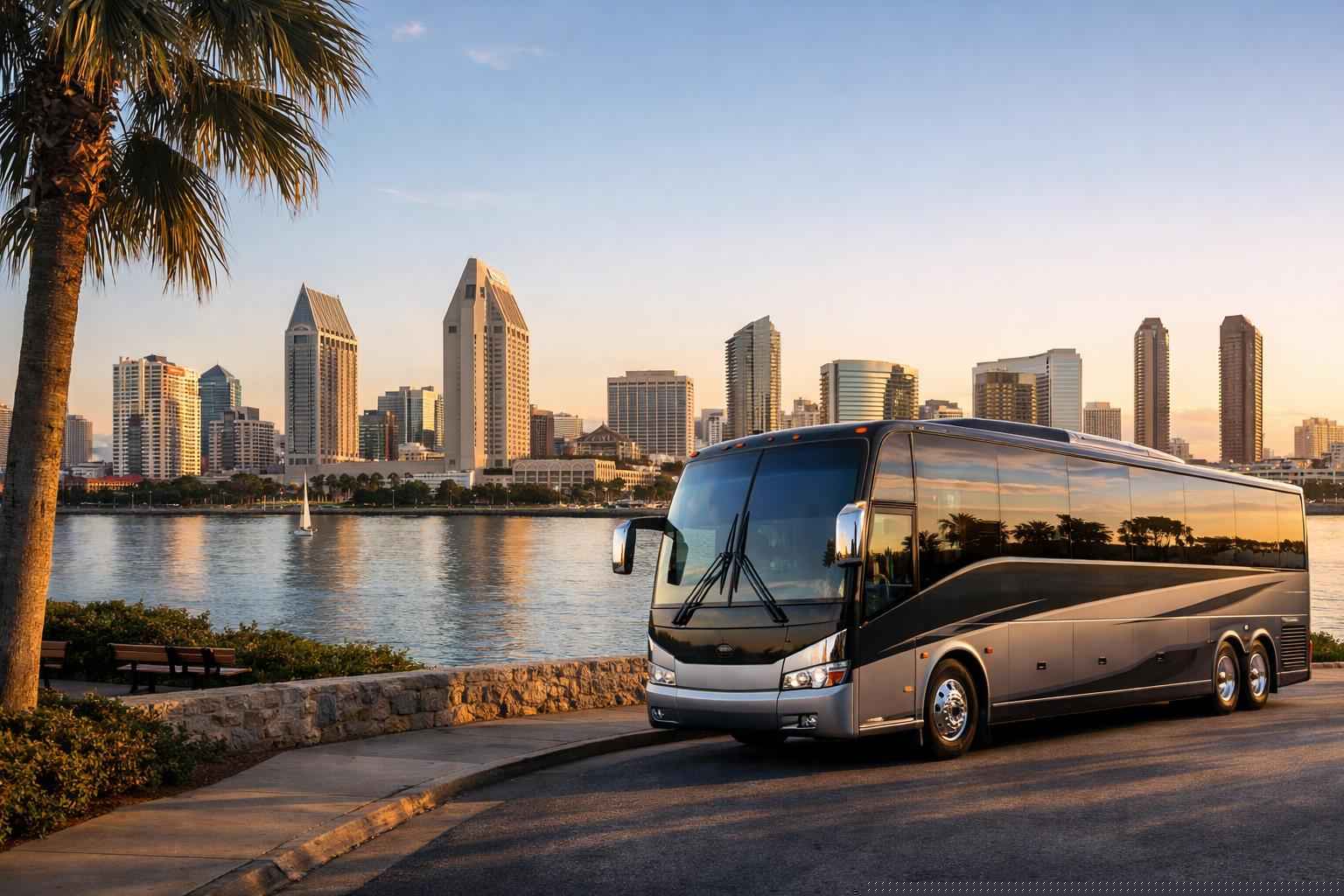 San Diego California Bus Rental