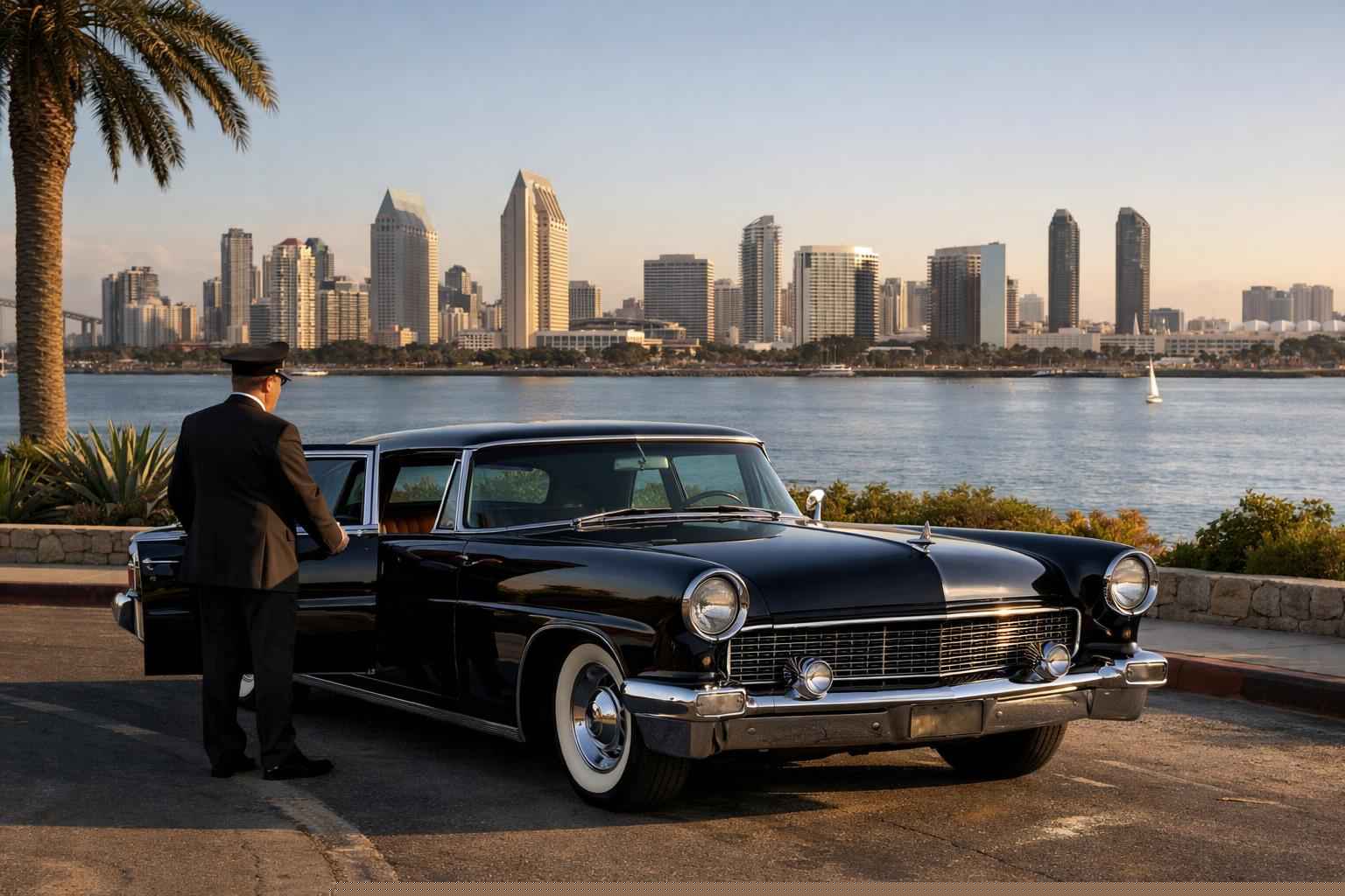 San Diego California Classic Car Chauffeur Service