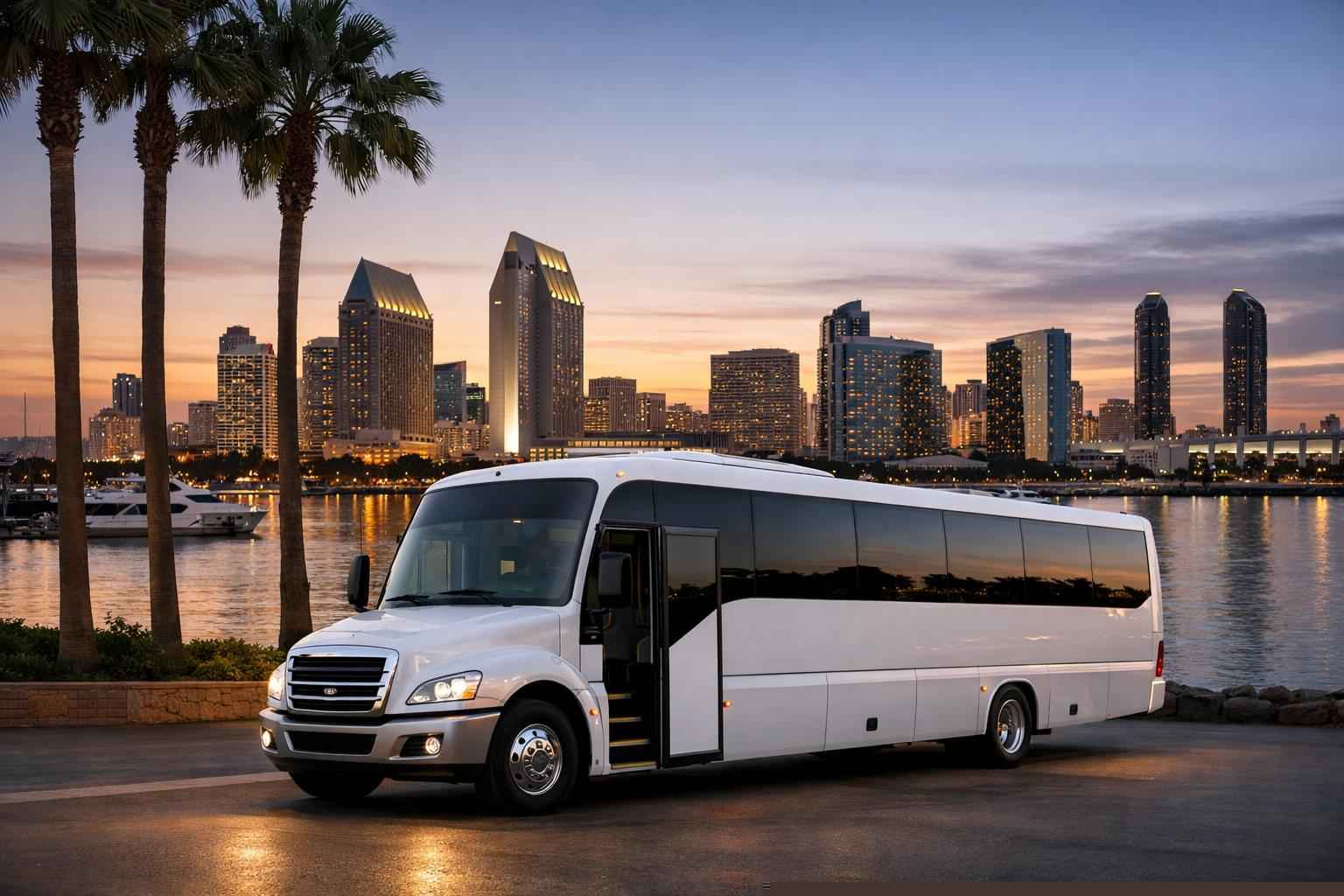 San Diego California Shuttle Bus Rental