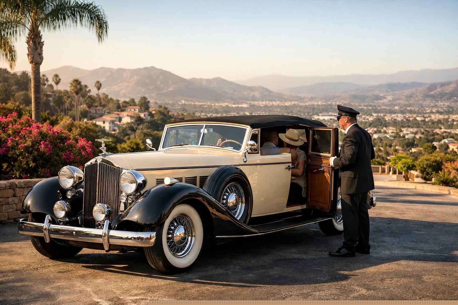 San Marcos California Antique Vehicle Rental With Driver