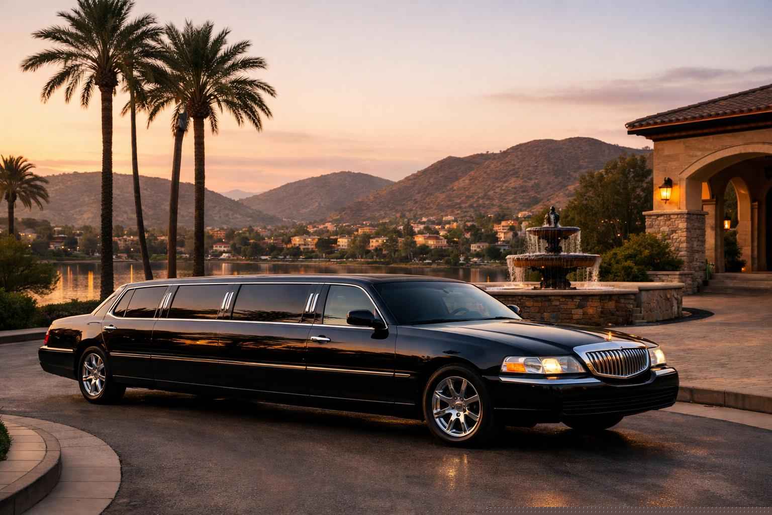 San Marcos California Black Limo Rental