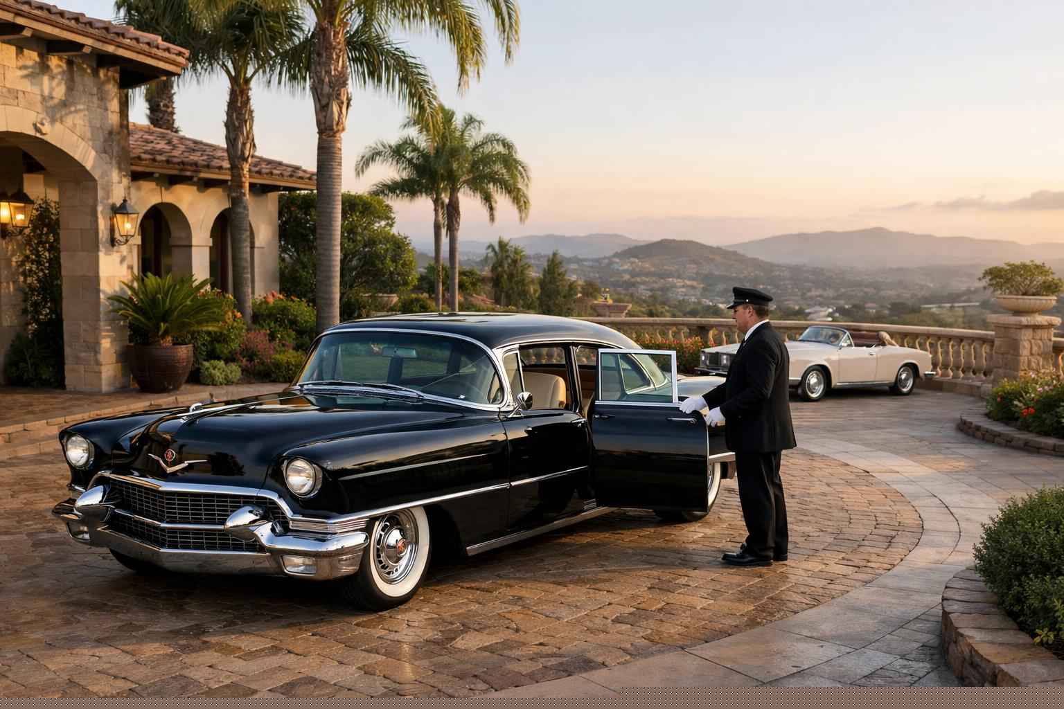 San Marcos California Classic Car Chauffeur Service