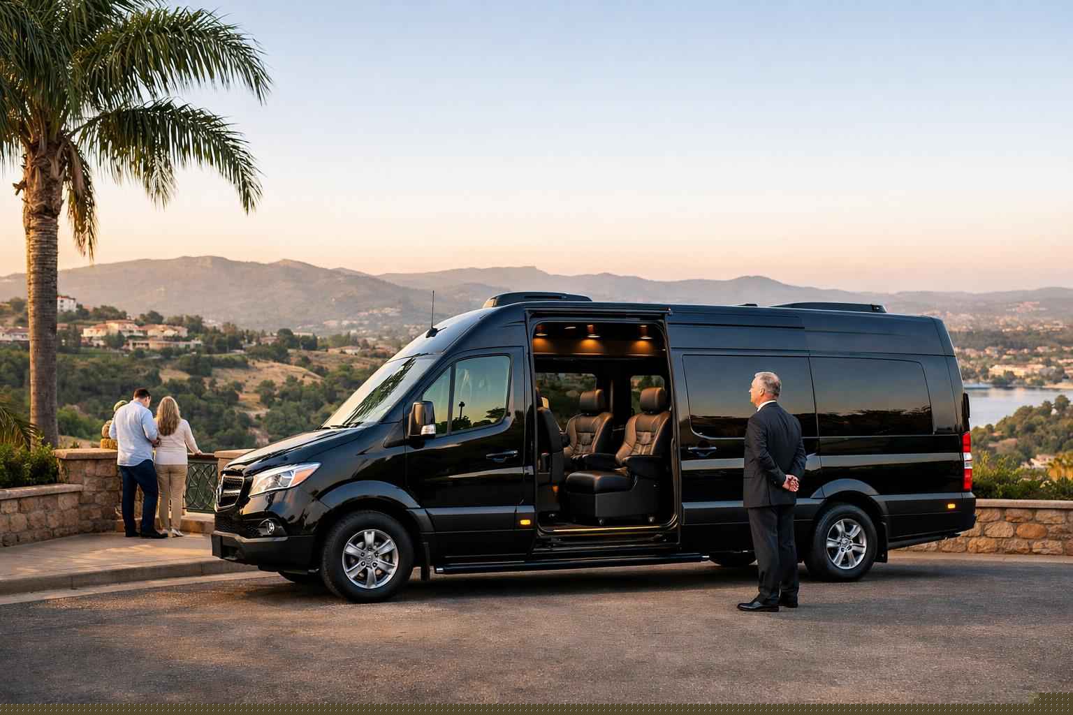 San Marcos California Passenger Van With Driver