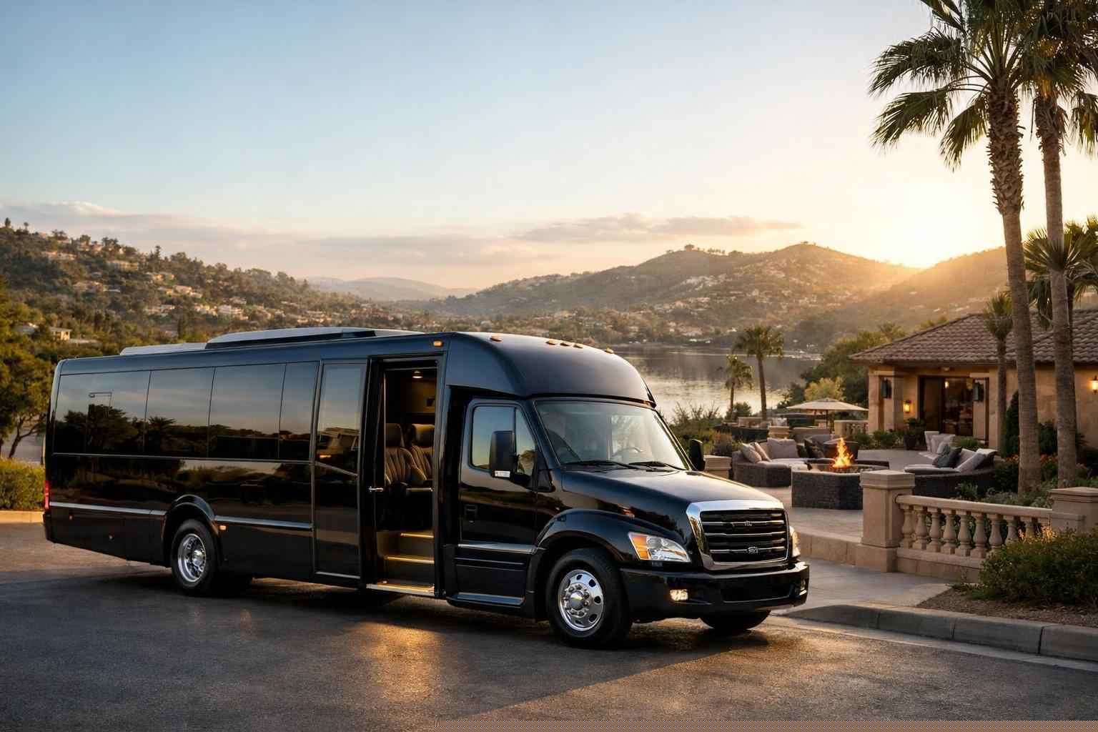 San Marcos California Shuttle Bus Rental