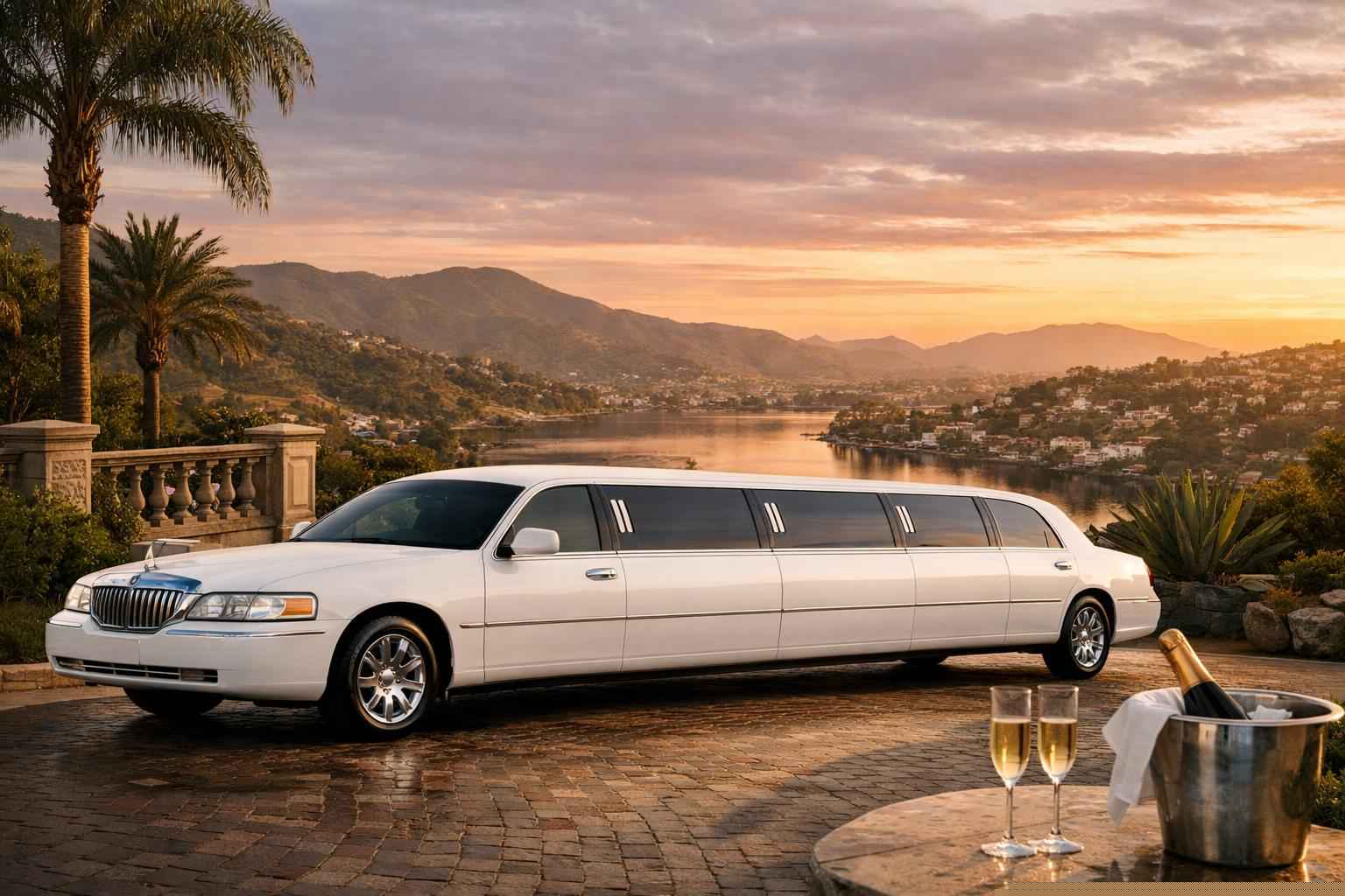 San Marcos California White Limo Rental