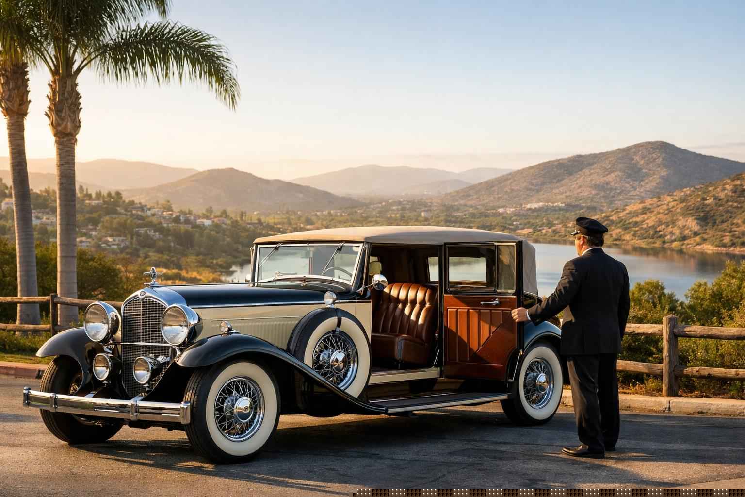 Santee California Antique Vehicle Rental With Driver