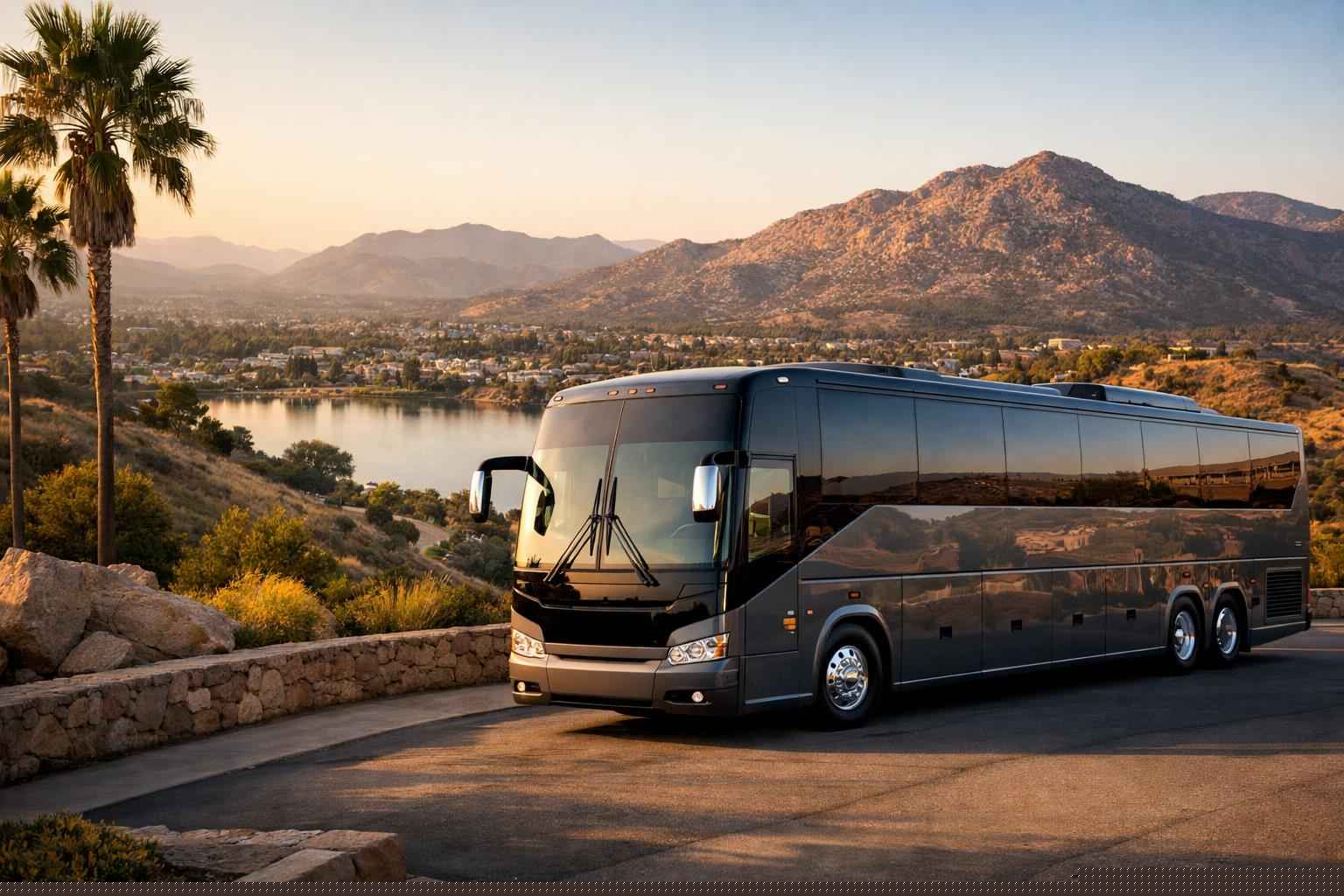 Santee California Charter Bus Rental