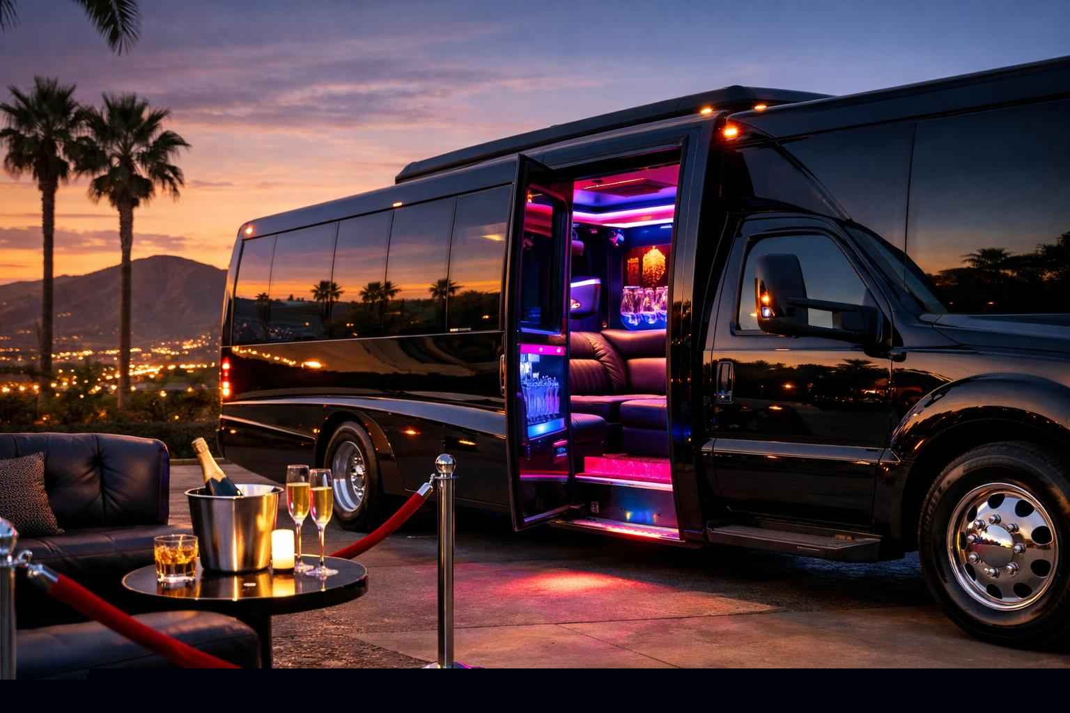 Santee California Party Bus Rental