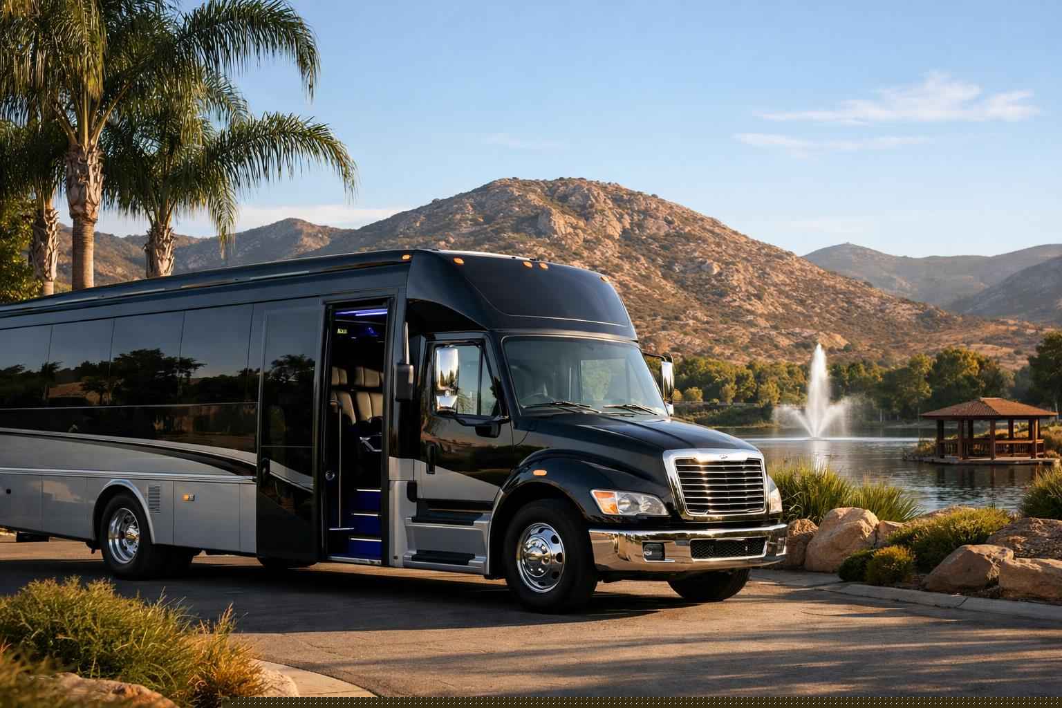 Santee California Shuttle Bus Rental