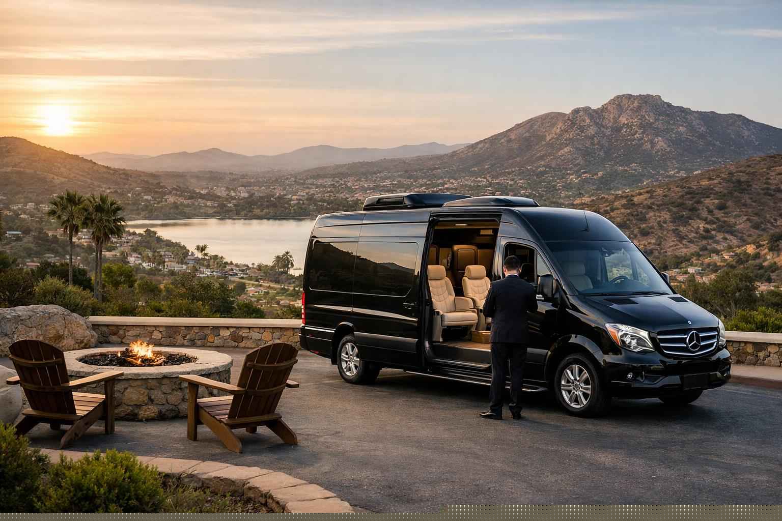 Santee California Sprinter Van Rental With Driver
