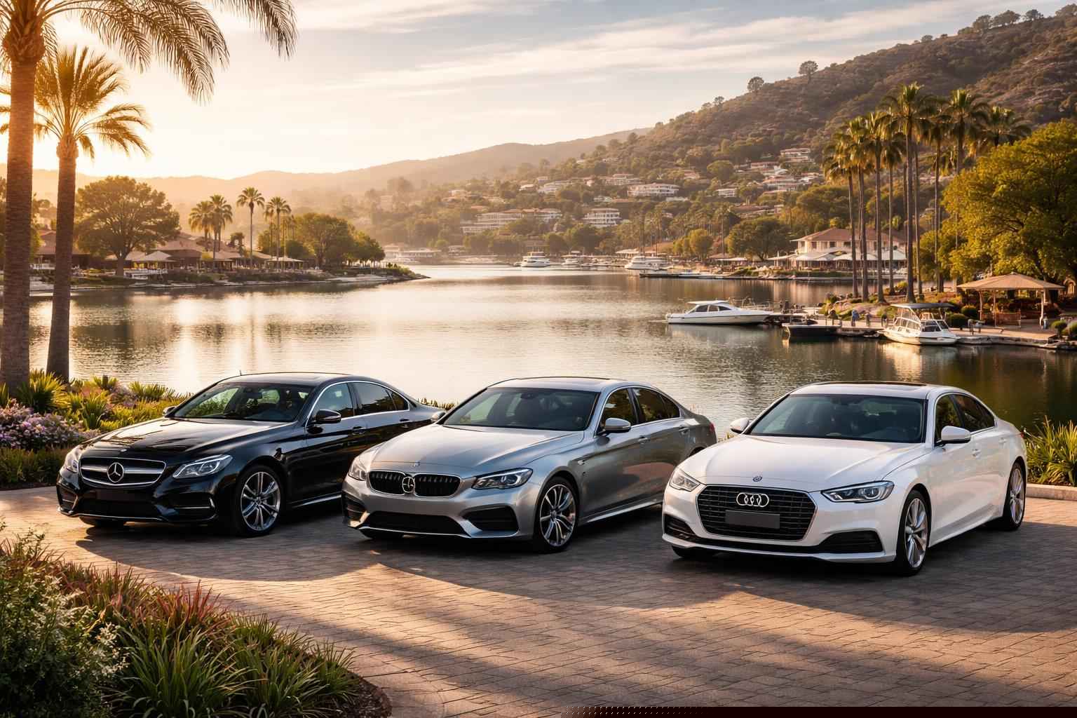 Sedans In Lake San Marcos California