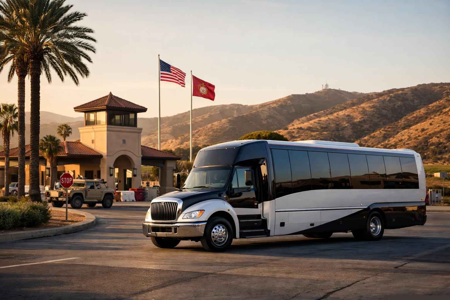 Shuttle Bus Rental Near Me Camp Pendleton Mainside Ca