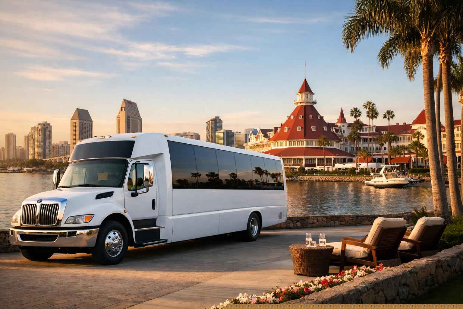Shuttle Bus Rental Near Me Coronado Ca