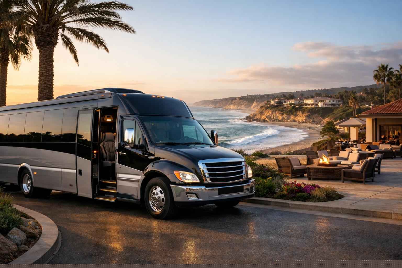 Shuttle Bus Rental Near Me Del Mar Ca