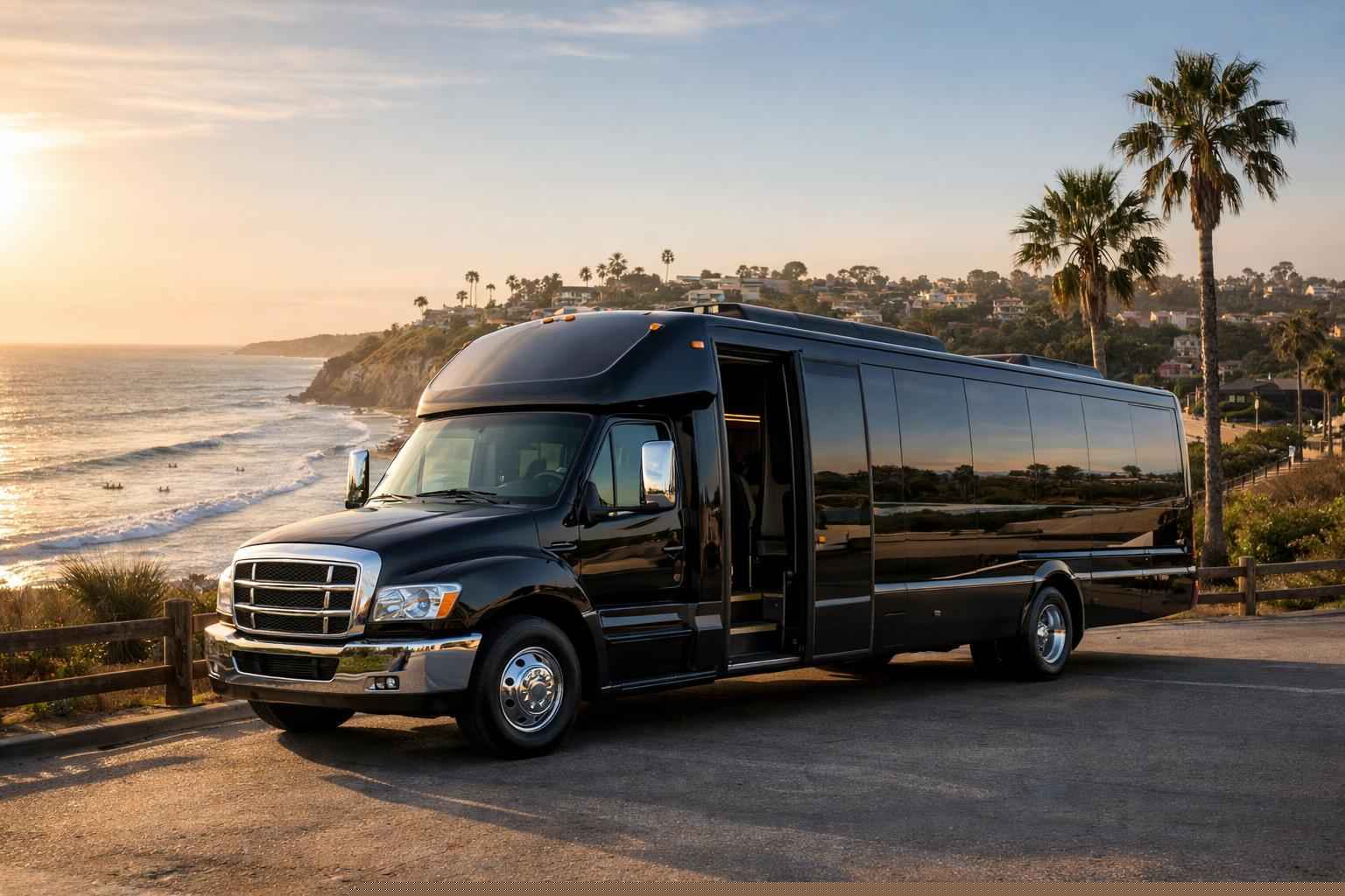 Shuttle Bus Rental Near Me Encinitas Ca