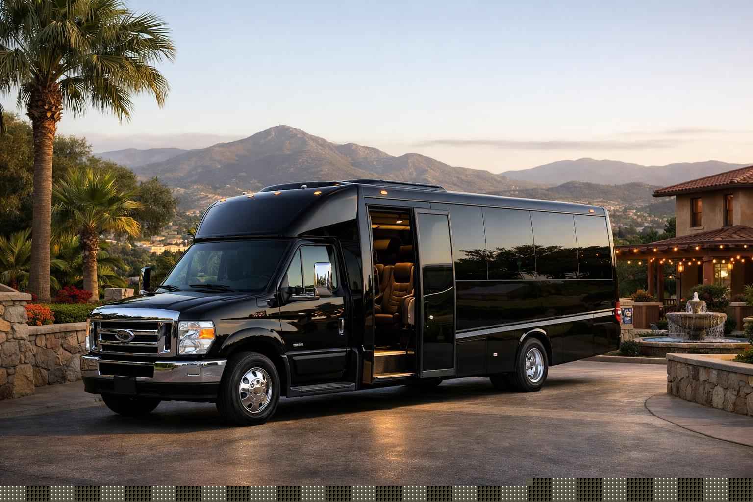 Shuttle Bus Rental Near Me Escondido Ca