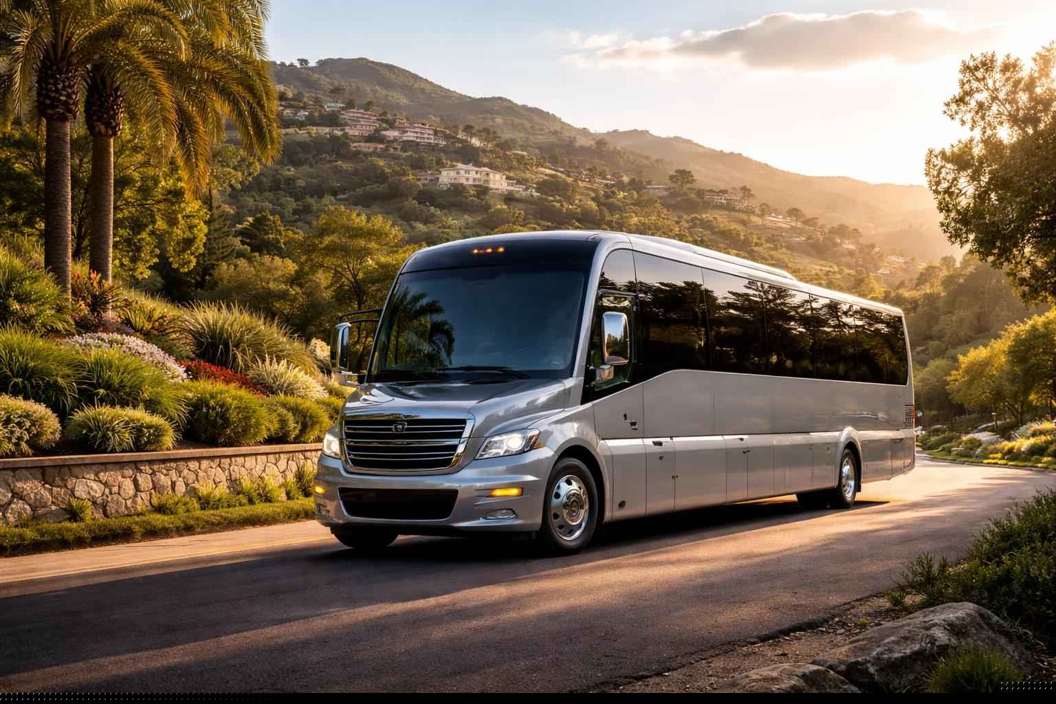 Shuttle Bus Rental Near Me In Hidden Meadows Ca