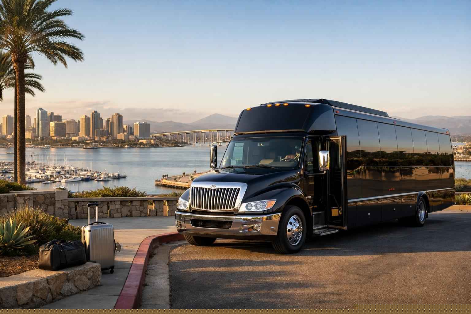 Shuttle Bus Rental Near Me National City Ca